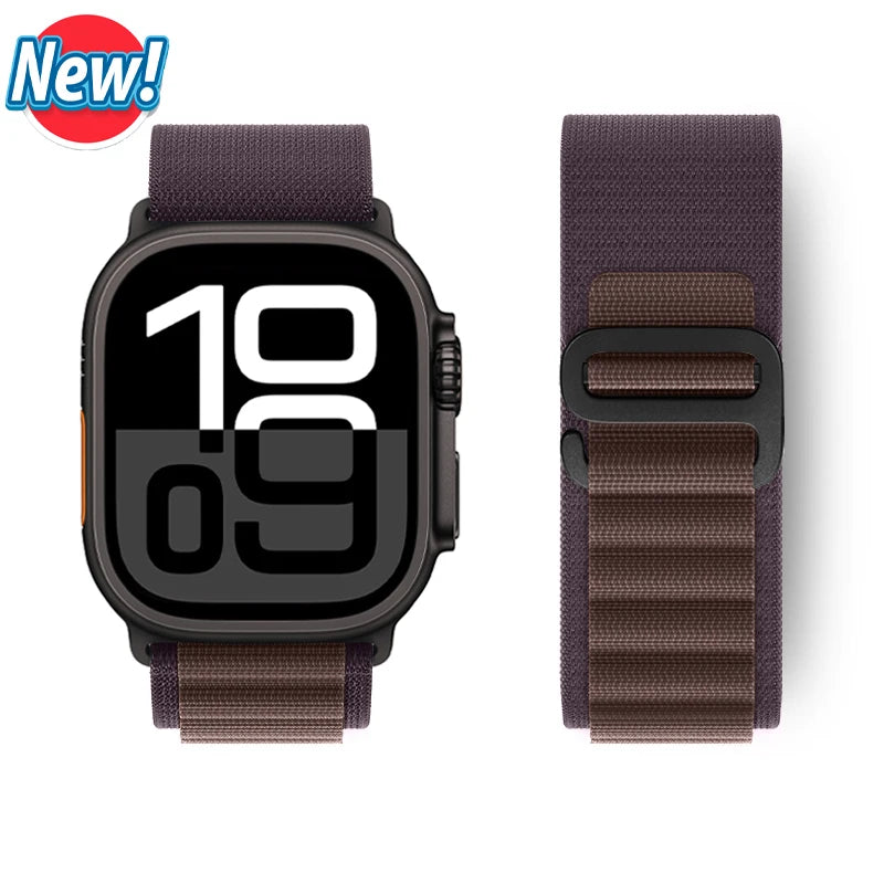 Alpine Loop Strap for Apple Watch Ultra 3 2 Band 49mm 46mm 45mm 44mm 42mm 41mm 40mm Correa Bracelet iWatch Series 11 10 SE 9 8 7
