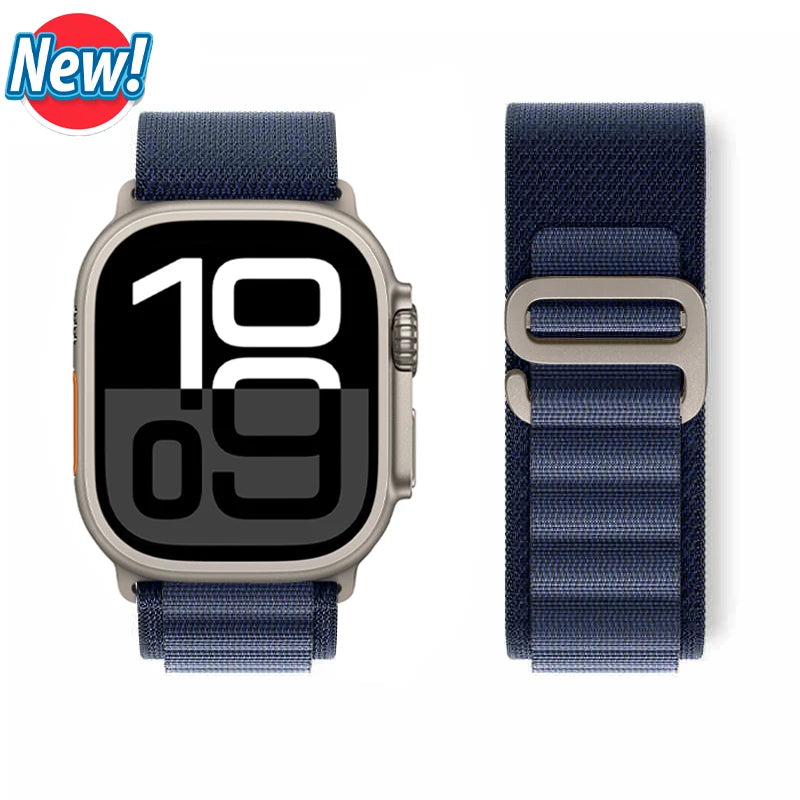 Alpine Loop Strap for Apple Watch Ultra 3 2 Band 49mm 46mm 45mm 44mm 42mm 41mm 40mm Correa Bracelet iWatch Series 11 10 SE 9 8 7
