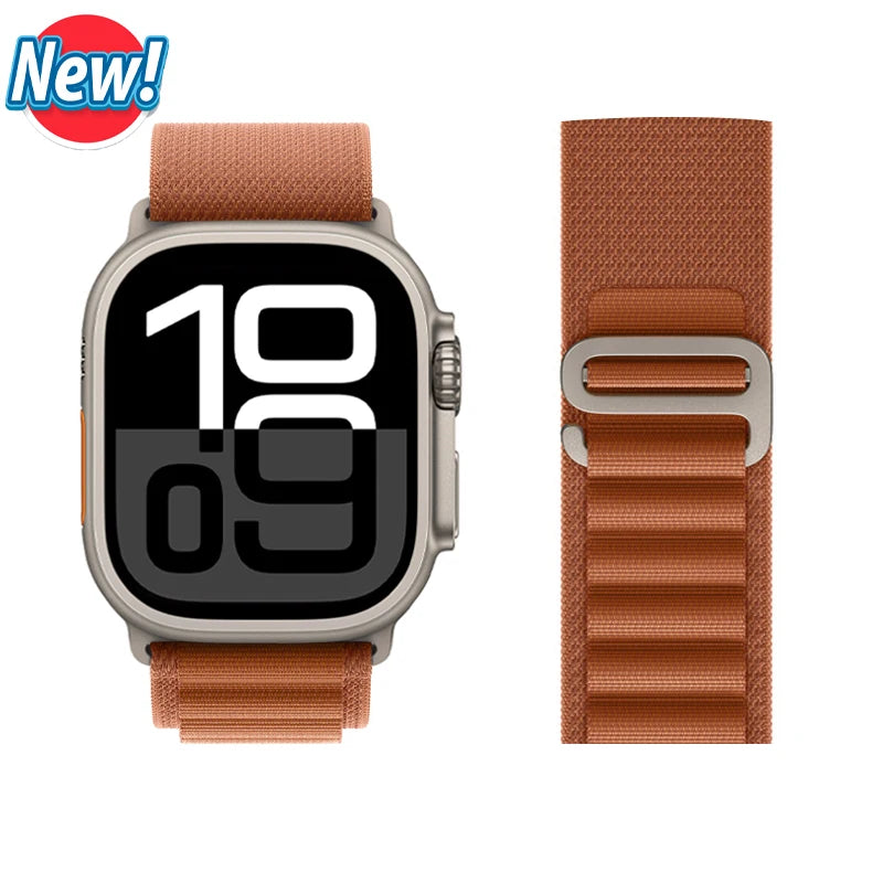 Alpine Loop Strap for Apple Watch Ultra 3 2 Band 49mm 46mm 45mm 44mm 42mm 41mm 40mm Correa Bracelet iWatch Series 11 10 SE 9 8 7