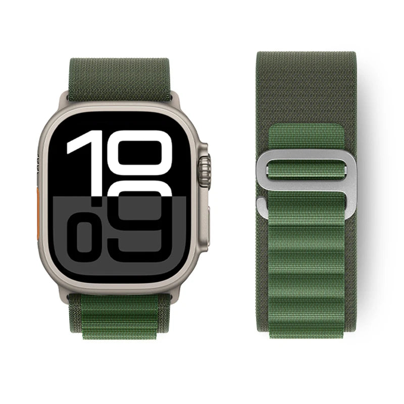 Alpine Loop Strap for Apple Watch Ultra 3 2 Band 49mm 46mm 45mm 44mm 42mm 41mm 40mm Correa Bracelet iWatch Series 11 10 SE 9 8 7
