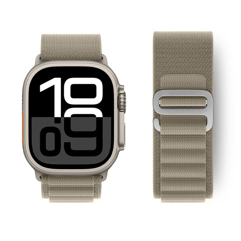 Alpine Loop Strap for Apple Watch Ultra 3 2 Band 49mm 46mm 45mm 44mm 42mm 41mm 40mm Correa Bracelet iWatch Series 11 10 SE 9 8 7