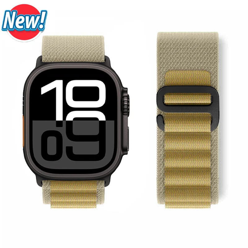 Alpine Loop Strap for Apple Watch Ultra 3 2 Band 49mm 46mm 45mm 44mm 42mm 41mm 40mm Correa Bracelet iWatch Series 11 10 SE 9 8 7