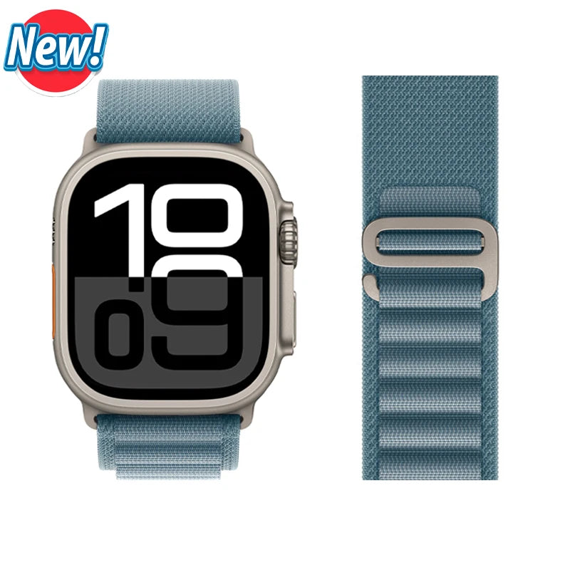 Alpine Loop Strap for Apple Watch Ultra 3 2 Band 49mm 46mm 45mm 44mm 42mm 41mm 40mm Correa Bracelet iWatch Series 11 10 SE 9 8 7