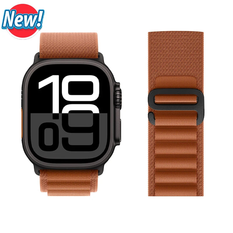 Alpine Loop Strap for Apple Watch Ultra 3 2 Band 49mm 46mm 45mm 44mm 42mm 41mm 40mm Correa Bracelet iWatch Series 11 10 SE 9 8 7