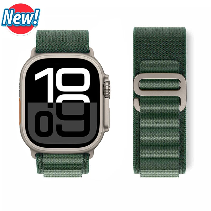 Alpine Loop Strap for Apple Watch Ultra 3 2 Band 49mm 46mm 45mm 44mm 42mm 41mm 40mm Correa Bracelet iWatch Series 11 10 SE 9 8 7