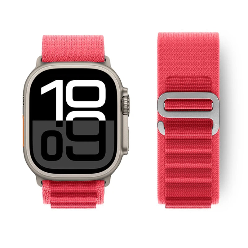 Alpine Loop Strap for Apple Watch Ultra 3 2 Band 49mm 46mm 45mm 44mm 42mm 41mm 40mm Correa Bracelet iWatch Series 11 10 SE 9 8 7