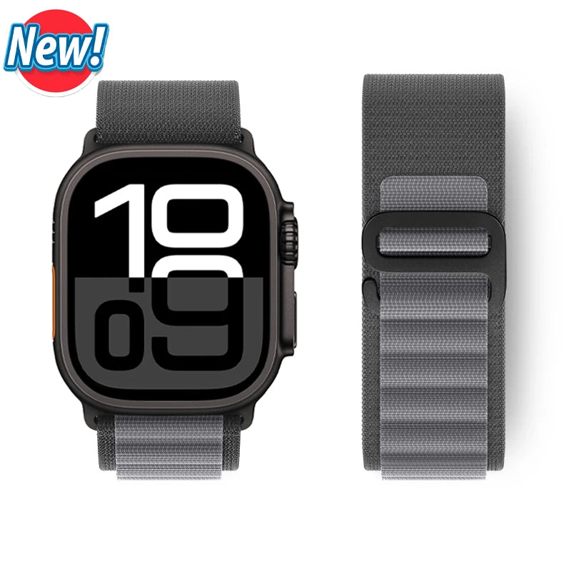 Alpine Loop Strap for Apple Watch Ultra 3 2 Band 49mm 46mm 45mm 44mm 42mm 41mm 40mm Correa Bracelet iWatch Series 11 10 SE 9 8 7