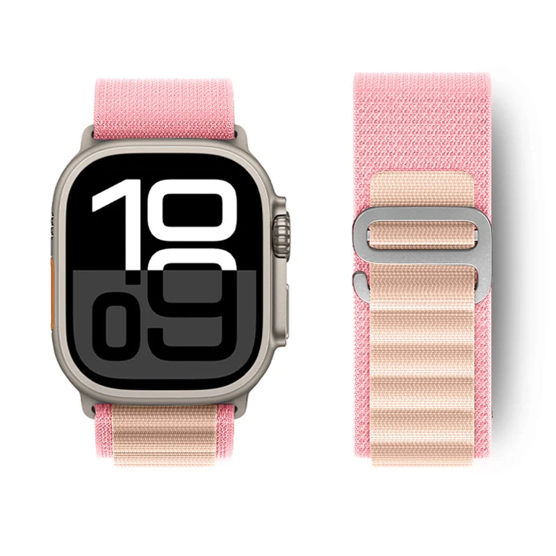 Alpine Loop Strap for Apple Watch Ultra 3 2 Band 49mm 46mm 45mm 44mm 42mm 41mm 40mm Correa Bracelet iWatch Series 11 10 SE 9 8 7
